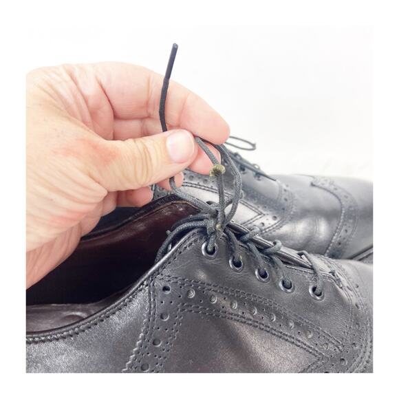 Allen Edmonds Legend Wingtip Oxford Men’s Size 13 Black Leather Dress Shoe main image 9